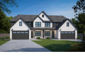 Farmhouse Exterior - Front Elevation Plan #20-2549