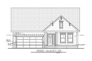 Craftsman Style House Plan - 2 Beds 2 Baths 1511 Sq/Ft Plan #20-2603 Exterior 