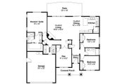 Craftsman Style House Plan - 3 Beds 2 Baths 1765 Sq/Ft Plan #124-745 