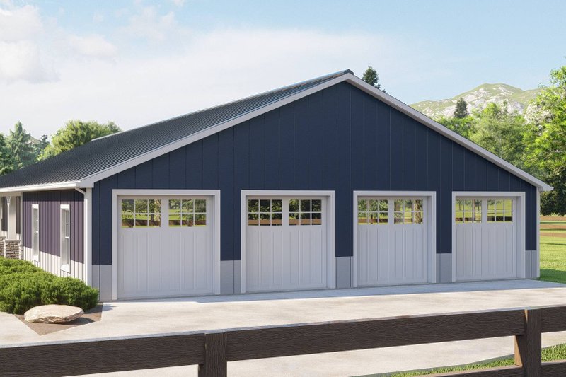 House Blueprint - Exterior - Other Elevation 1 for Country House Plan #1064-271 - 3 bed, 2.5 bath