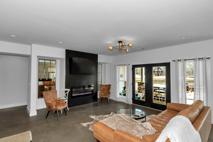 Interior - Family Room 1 for Farmhouse House Plan #54-392 - 3 bed, 2.5 bath