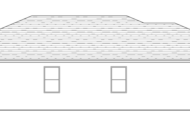 Dream House Plan - Exterior - Other Elevation for Traditional House Plan #1058-249 - 4 bed, 2 bath
