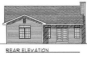 Cottage Style House Plan - 3 Beds 2 Baths 1360 Sq/Ft Plan #70-117 