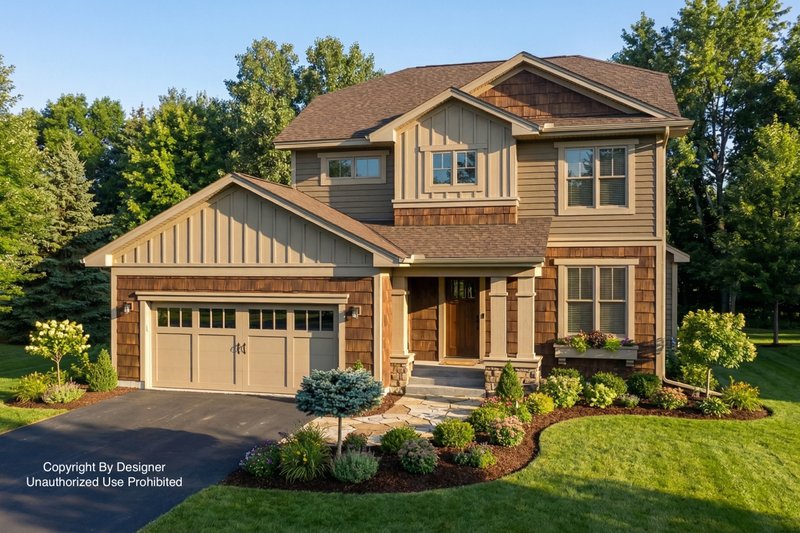 Dream House Plan - Traditional Exterior - Front Elevation Plan #51-1190