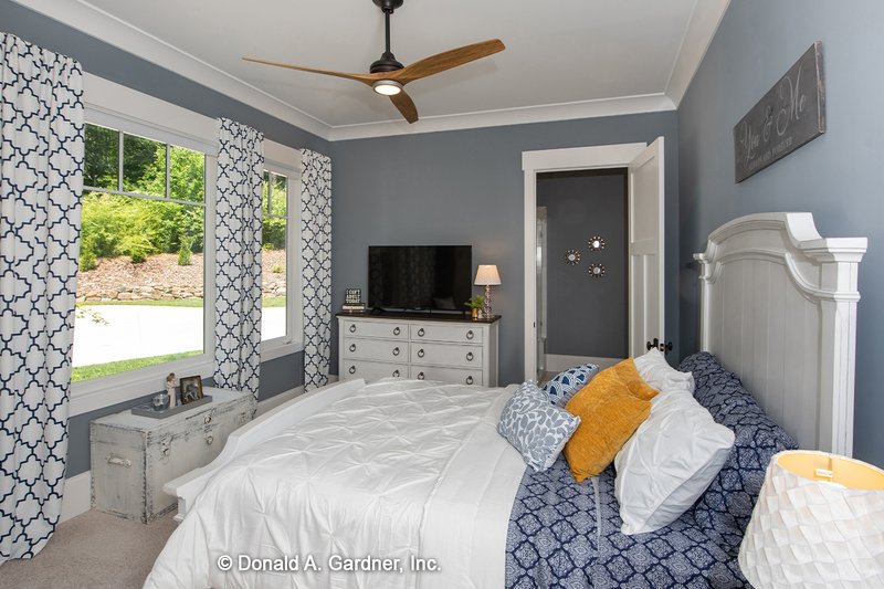 Home Plan - Interior - Bedroom for Craftsman House Plan #929-340 - 5 bed, 4 bath