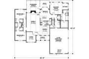 Southern Style House Plan - 3 Beds 2.5 Baths 2071 Sq/Ft Plan #56-236 