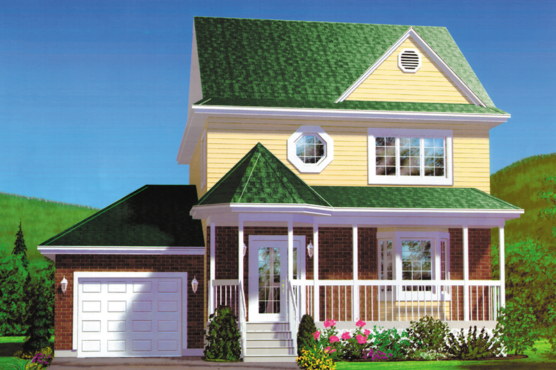 Dream House Plan - Victorian Exterior - Front Elevation Plan #25-2022