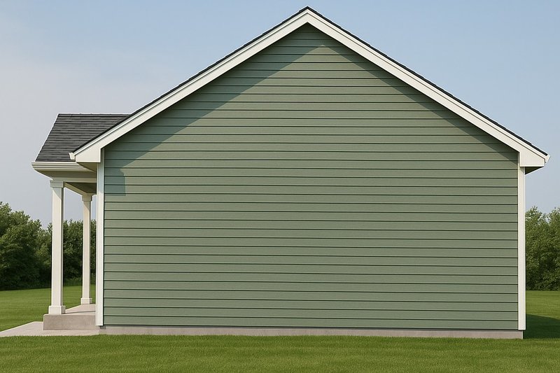 Architectural House Design - Exterior - Other Elevation 1 for Traditional House Plan #112-293 - 2 bed, 1 bath