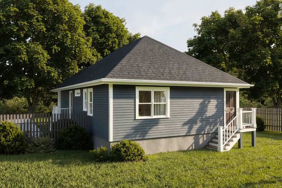 Exterior - Other Elevation for Cottage House Plan #79-115 - 3 bed, 2 bath