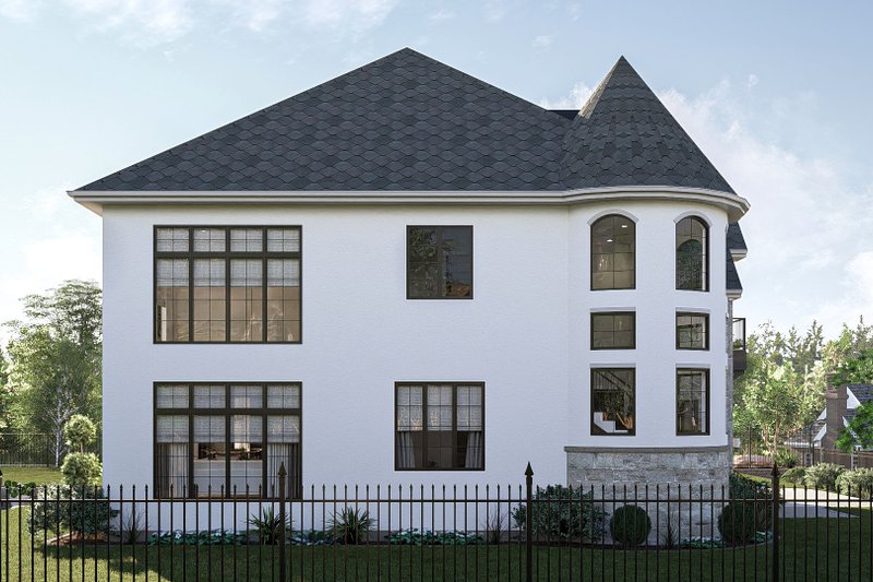 Architectural House Design - Exterior - Other Elevation 1 for Victorian House Plan #455-376 - 3 bed, 2.5 bath