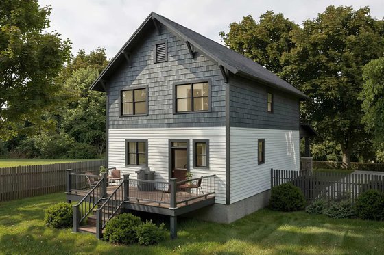 Exterior - Other Elevation for Craftsman House Plan #79-306 - 3 bed, 2.5 bath