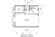 Contemporary Style House Plan - 2 Beds 2.5 Baths 2053 Sq/Ft Plan #932-1109 