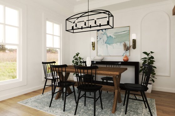 Interior - Dining Room for Craftsman House Plan #119-446 - 3 bed, 2.5 bath