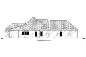 Exterior - Other Elevation for Farmhouse House Plan #1081-22 - 4 bed, 3 bath