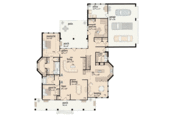 Farmhouse Style House Plan - 4 Beds 4.5 Baths 4086 Sq/Ft Plan #36-245 