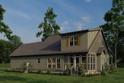 Country Style House Plan - 3 Beds 2 Baths 1903 Sq/Ft Plan #17-3450 Exterior 