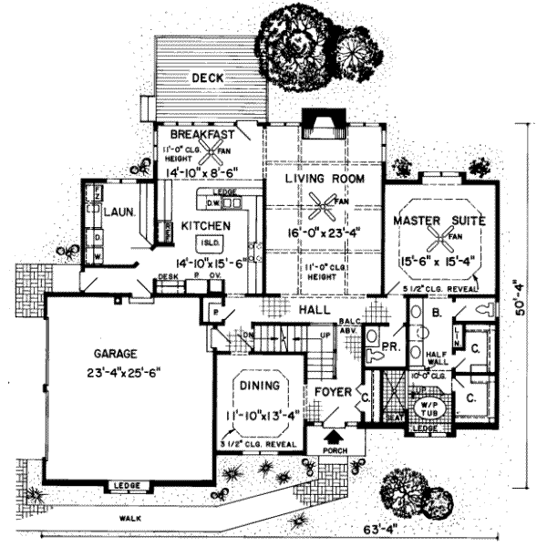 European Floor Plan - Main Floor Plan #312-241