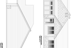 Exterior - Other Elevation for Craftsman House Plan #53-468 - 3 bed, 2 bath