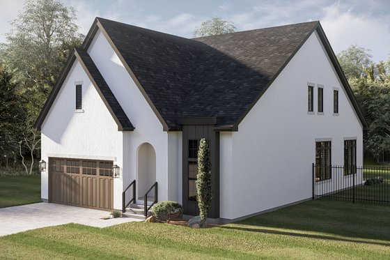 Exterior - Other Elevation 2 for Cottage House Plan #455-778 - 3 bed, 2.5 bath