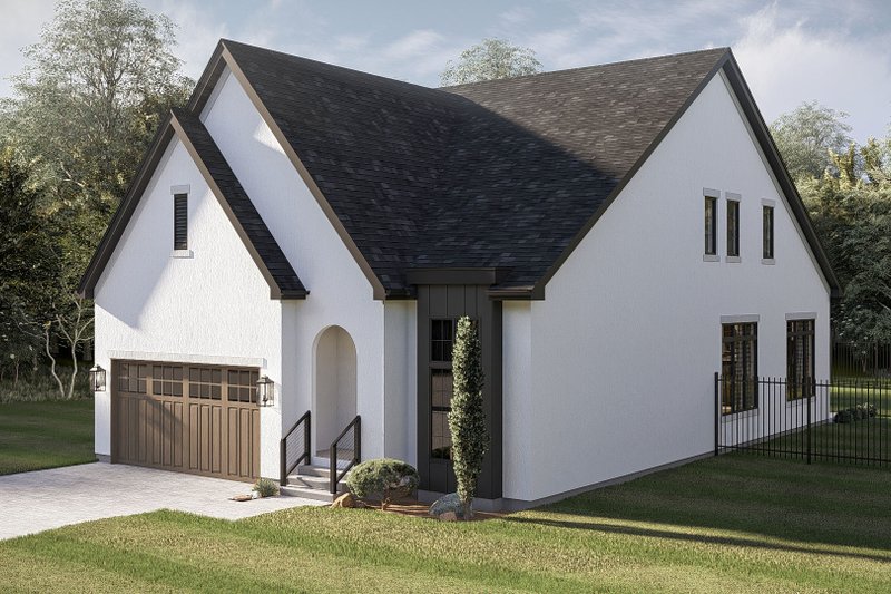 Architectural House Design - Exterior - Other Elevation 2 for Cottage House Plan #455-778 - 3 bed, 2.5 bath