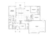 Contemporary Style House Plan - 3 Beds 2.5 Baths 2192 Sq/Ft Plan #112-215 