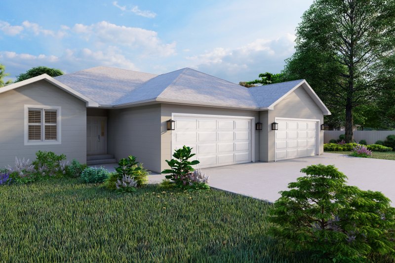 Dream House Plan - Exterior - Front Elevation 4 for Traditional House Plan #1060-316 - 2 bed, 2 bath