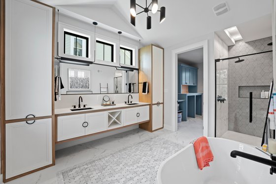 Interior - Master Bathroom 1 for Farmhouse House Plan #1080-1 - 5 bed, 4 bath