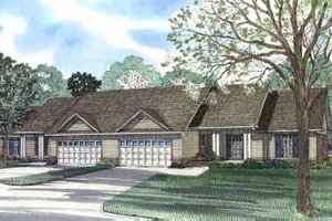 Traditional Exterior - Front Elevation Plan #17-562