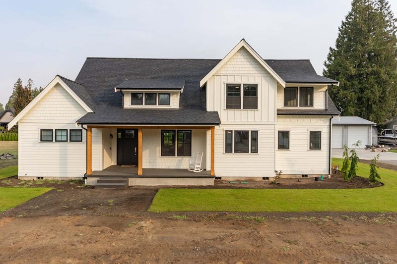 Dream House Plan - Farmhouse Exterior - Front Elevation Plan #1070-42