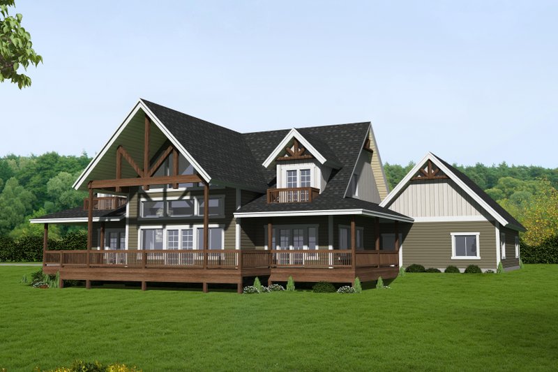 House Plan Design - Craftsman Exterior - Front Elevation Plan #117-959