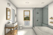 Modern Style House Plan - 2 Beds 2 Baths 2032 Sq/Ft Plan #497-53 