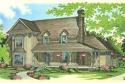 Country Style House Plan - 4 Beds 3.5 Baths 3162 Sq/Ft Plan #45-162 