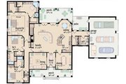 Ranch Style House Plan - 3 Beds 3.5 Baths 2862 Sq/Ft Plan #36-477 