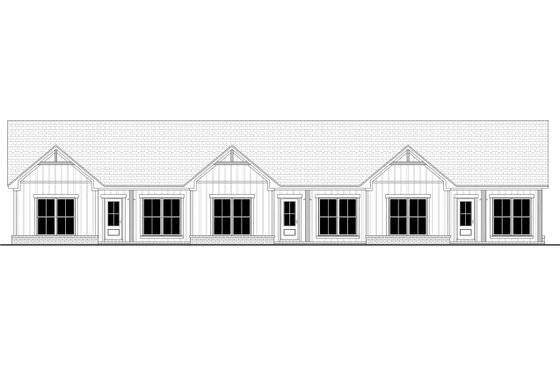 Exterior - Front Elevation 4 for Traditional House Plan #430-389 - 6 bed, 6 bath