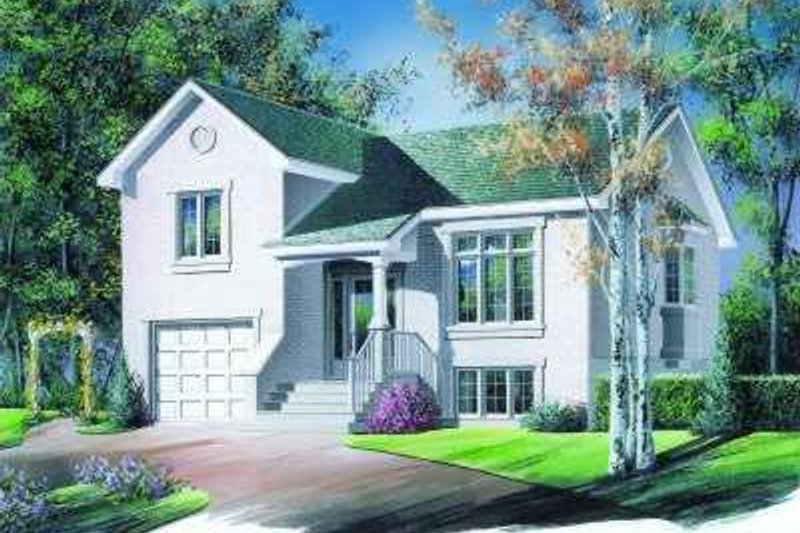 Dream House Plan - European Exterior - Front Elevation Plan #23-328