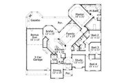 Traditional Style House Plan - 4 Beds 2.5 Baths 3013 Sq/Ft Plan #411-662 
