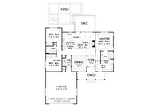 Farmhouse Style House Plan - 3 Beds 2 Baths 1398 Sq/Ft Plan #929-1107 