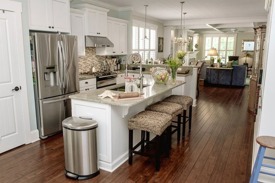 Interior - Kitchen for Craftsman House Plan #461-26 - 3 bed, 2 bath