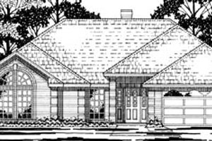 Traditional Exterior - Front Elevation Plan #42-243