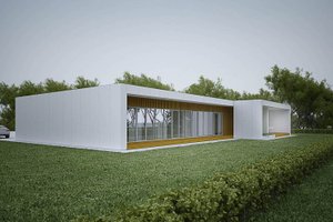 Modern design, elevation 