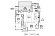 Traditional Style House Plan - 4 Beds 3.5 Baths 4272 Sq/Ft Plan #449-23 