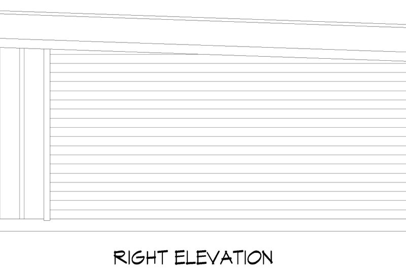 Dream House Plan - Exterior - Other Elevation 1 for Contemporary House Plan #932-1019, 0.5 bath