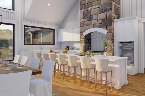 Interior - Kitchen for Ranch House Plan #923-88 - 3 bed, 3.5 bath