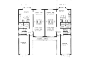 Country Style House Plan - 2 Beds 1.5 Baths 2886 Sq/Ft Plan #303-205 