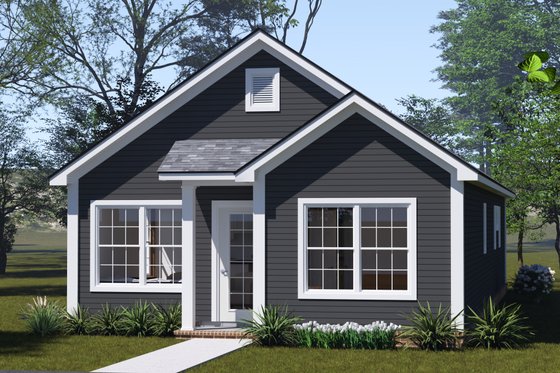 Exterior - Other Elevation for Cottage House Plan #513-2376 - 4 bed, 3 bath