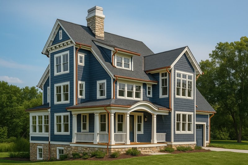 Home Plan - Victorian Exterior - Front Elevation Plan #928-69