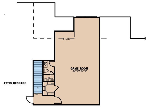 House Plan Design - European Floor Plan - Upper Floor Plan #923-224