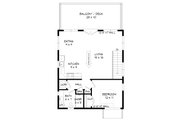 Contemporary Style House Plan - 1 Beds 1 Baths 825 Sq/Ft Plan #932-41 
