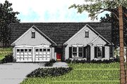 Traditional Style House Plan - 3 Beds 2 Baths 1387 Sq/Ft Plan #56-109 