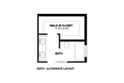 Cottage Style House Plan - 1 Beds 1 Baths 796 Sq/Ft Plan #126-222 